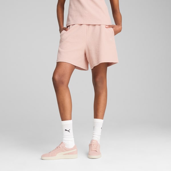 HER 5" High-Waist Shorts Women, Rose Quartz, extralarge